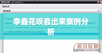 李鑫花呗套出来案例分析
