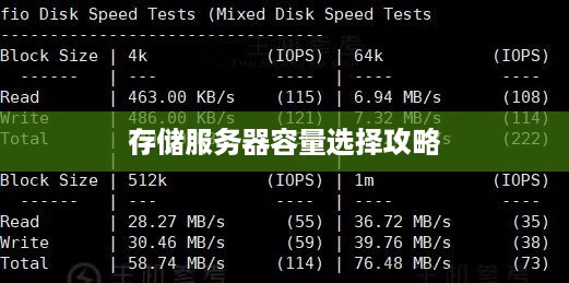 存储服务器容量选择攻略