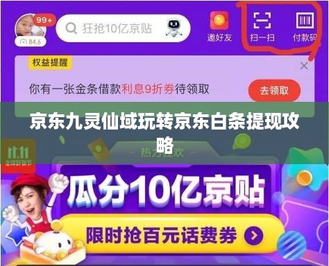 京东九灵仙域玩转京东白条提现攻略