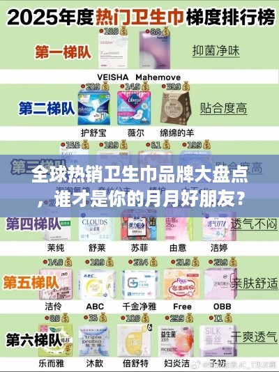 全球热销卫生巾品牌大盘点，谁才是你的月月好朋友？
