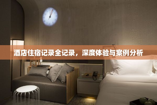 酒店住宿记录全记录，深度体验与案例分析