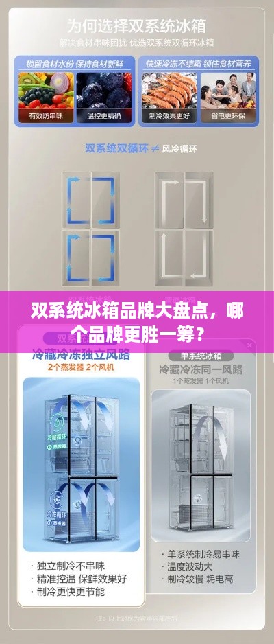 双系统冰箱品牌大盘点，哪个品牌更胜一筹？