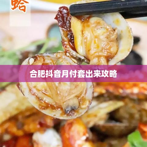 合肥抖音月付套出来攻略