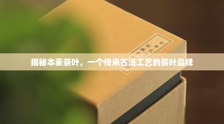 揭秘本素茶叶，一个传承古法工艺的茶叶品牌