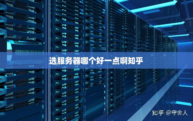 选服务器哪个好一点啊知乎