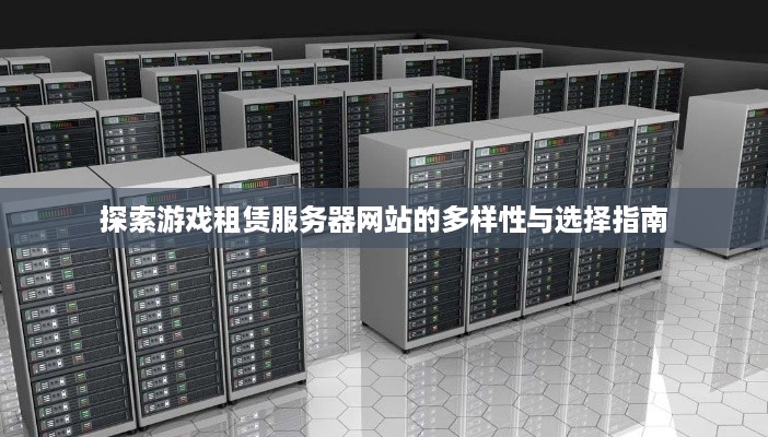 探索游戏租赁服务器网站的多样性与选择指南