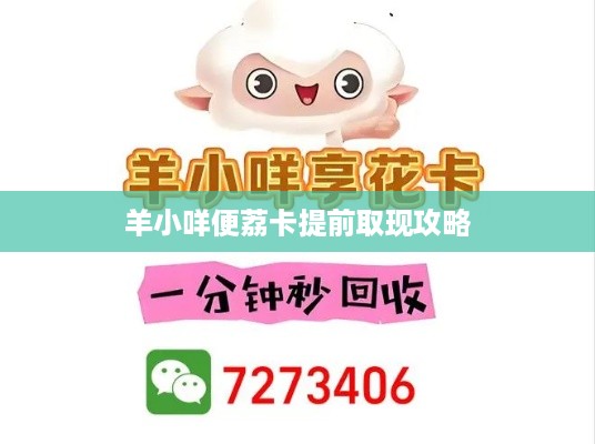 羊小咩便荔卡提前取现攻略