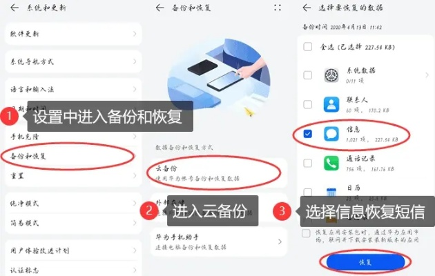 找回删除手机短信聊天记录