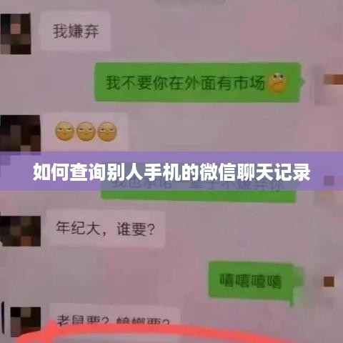 如何查询别人手机的微信聊天记录