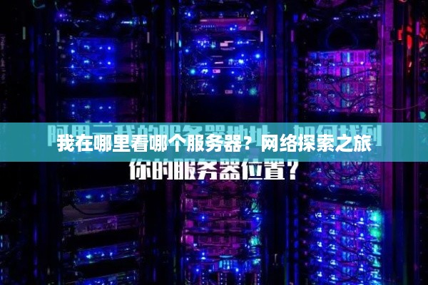 我在哪里看哪个服务器？网络探索之旅