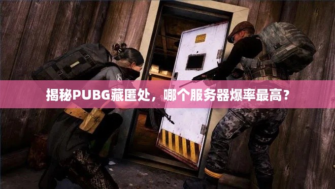 揭秘PUBG藏匿处，哪个服务器爆率最高？