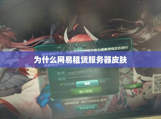 为什么网易租赁服务器皮肤