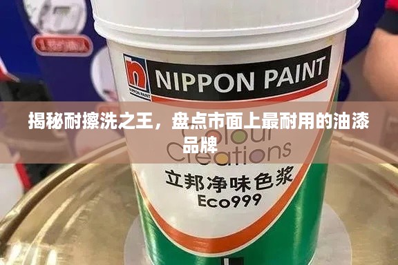揭秘耐擦洗之王，盘点市面上最耐用的油漆品牌