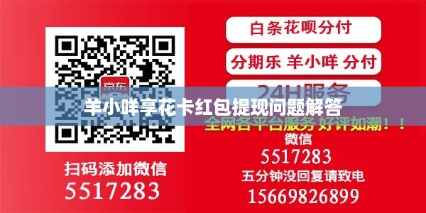 羊小咩享花卡红包提现问题解答