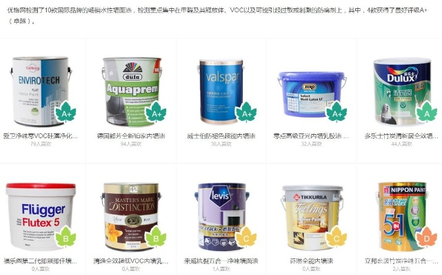 装修油漆品牌推荐，好用不贵，让你的家焕然一新！