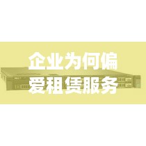 企业为何偏爱租赁服务器？