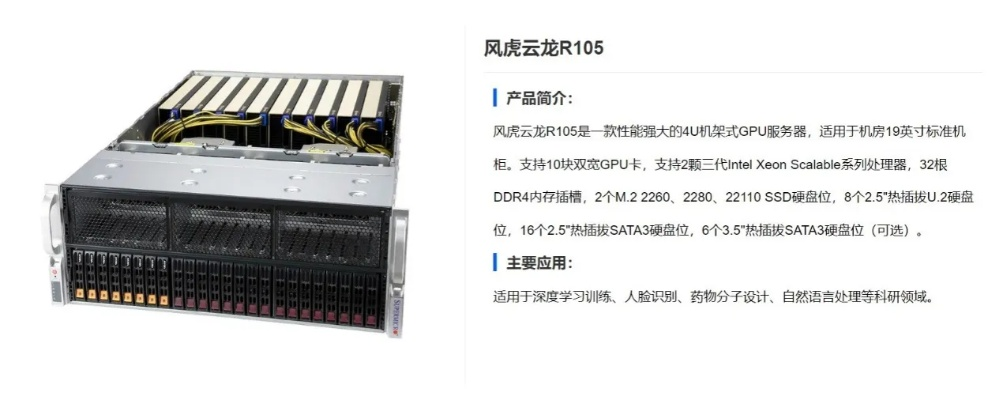 GPU服务器型号推荐，挑选最适合您的服务器