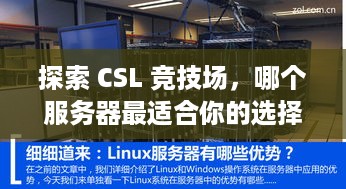 探索 CSL 竞技场，哪个服务器最适合你的选择