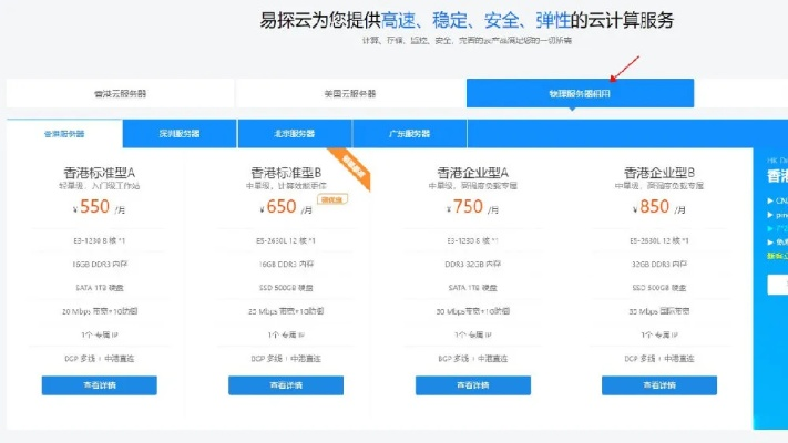 香港服务器20m租赁指南