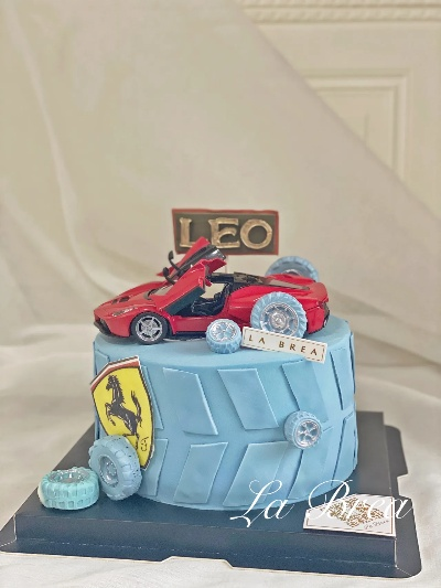 🎂男生专属高级品牌汽车蛋糕，创意无限，惊喜满满！