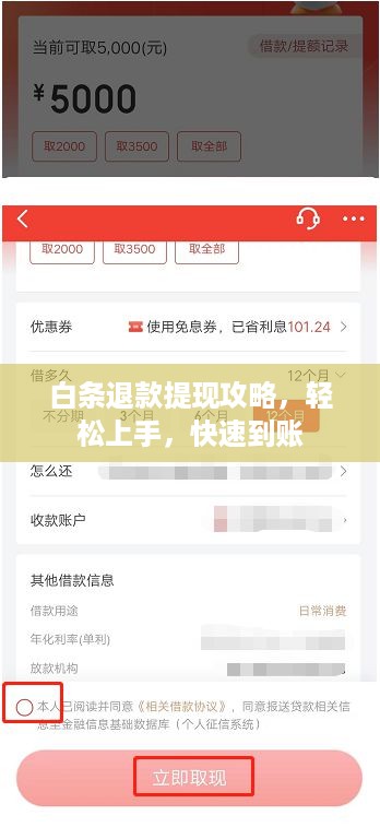 白条退款提现攻略，轻松上手，快速到账