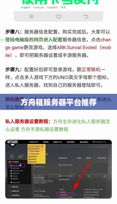 方舟租服务器平台推荐