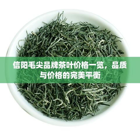 信阳毛尖品牌茶叶价格一览，品质与价格的完美平衡