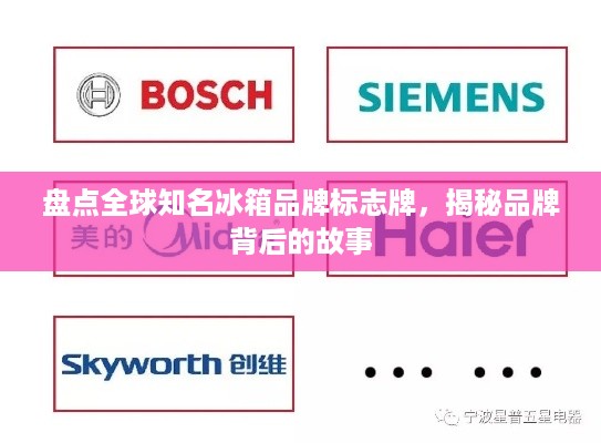 盘点全球知名冰箱品牌标志牌，揭秘品牌背后的故事