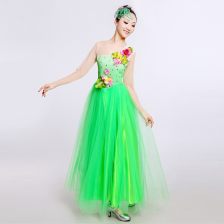 绿色纱衣舞蹈服品牌推荐，轻盈舞动，尽显优雅风采