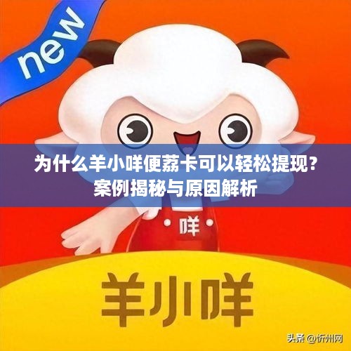 为什么羊小咩便荔卡可以轻松提现？案例揭秘与原因解析