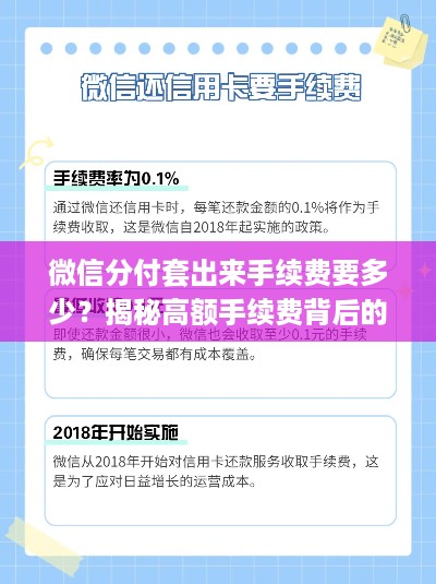微信分付套出来手续费要多少？揭秘高额手续费背后的真相