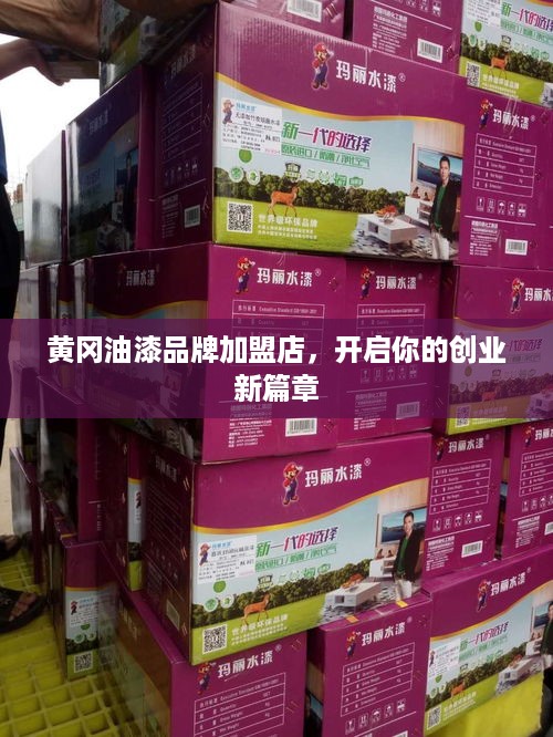 黄冈油漆品牌加盟店，开启你的创业新篇章