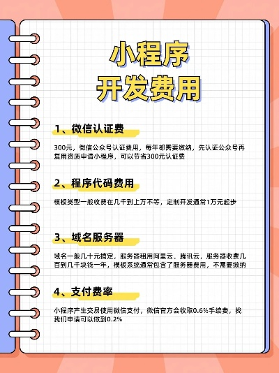 微信小程序服务器租赁价格指南
