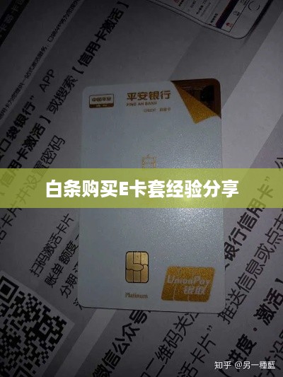白条购买E卡套经验分享