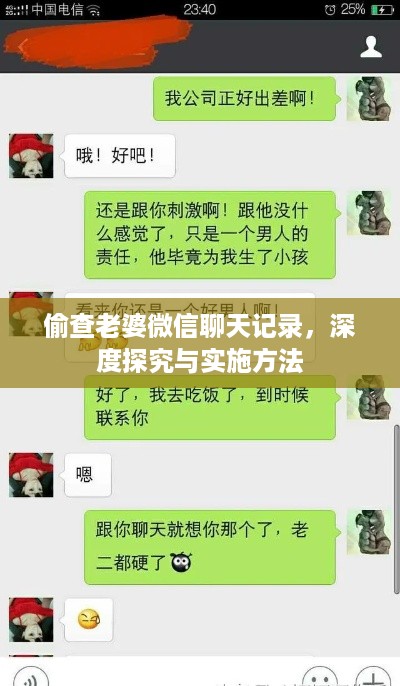 偷查老婆微信聊天记录，深度探究与实施方法
