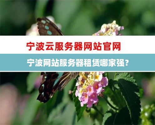 宁波网站服务器租赁哪家强？
