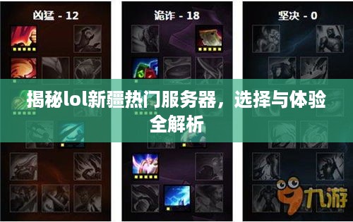 揭秘lol新疆热门服务器，选择与体验全解析