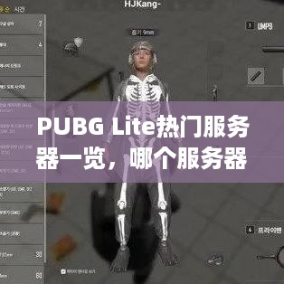 PUBG Lite热门服务器一览，哪个服务器人气最旺
