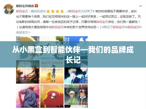 从小黑盒到智能伙伴—我们的品牌成长记