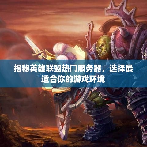 揭秘英雄联盟热门服务器，选择最适合你的游戏环境