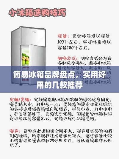 简易冰箱品牌盘点，实用好用的几款推荐