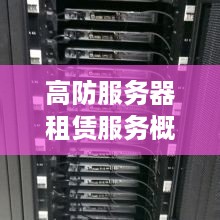 高防服务器租赁服务概览