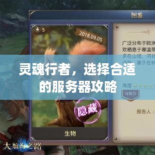 灵魂行者，选择合适的服务器攻略