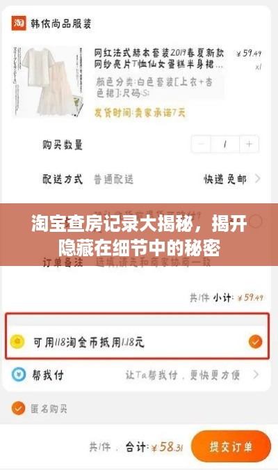 淘宝查房记录大揭秘，揭开隐藏在细节中的秘密