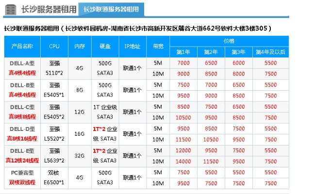 长沙互联网服务器租赁公司全面指南