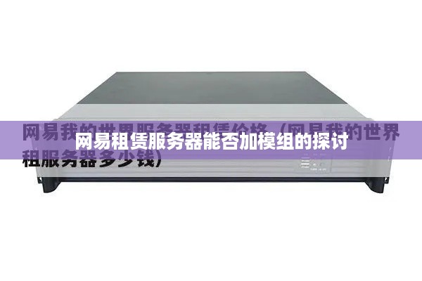 网易租赁服务器能否加模组的探讨