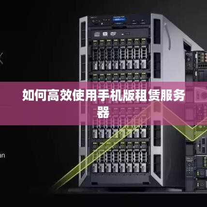 如何高效使用手机版租赁服务器