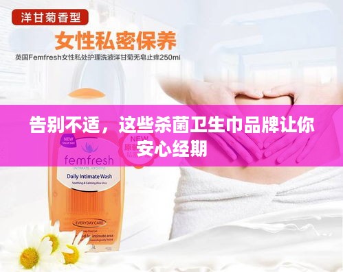 告别不适，这些杀菌卫生巾品牌让你安心经期