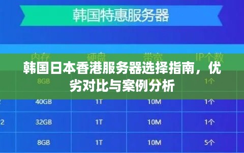 韩国日本香港服务器选择指南，优劣对比与案例分析