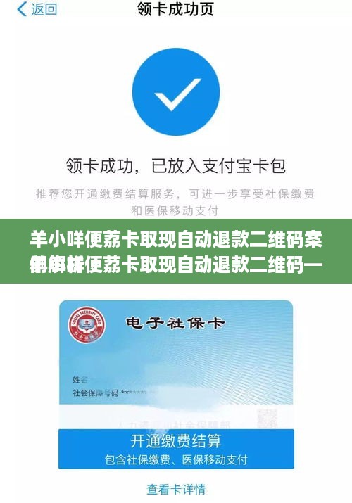 羊小咩便荔卡取现自动退款二维码案例解析
羊小咩便荔卡取现自动退款二维码—快速退款指南